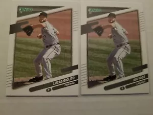2021 Donruss Lucas Giolito #90 Lot Base & Photo Variation - Chicago White Sox - Bild 1 von 1
