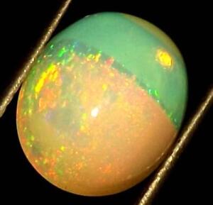 2.40 cts Ethiopian Welo Fire Opal 11  x 9 mm Natural Gemstone #oca9413