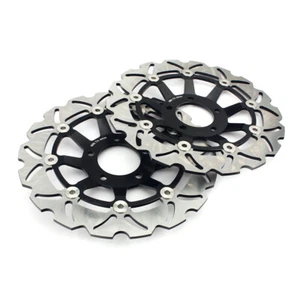 2 Front Brake Rotors for Suzuki GSX600F GSX 600 F 1989-1997 RF 600 R 1993-1998 - Picture 1 of 10