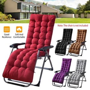 67x22in Chair Pad Chaise Lounger Cushion Recliner Rocking Chair Sofa Soft Mat - Picture 1 of 35