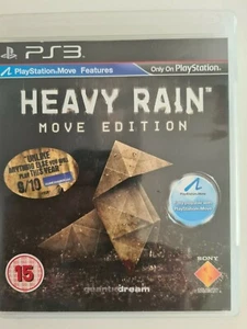 HEAVY RAIN MOVE EDITION PS3 ORIGINAL USADO JUEGO PLAYSTATION 3 - Imagen 1 de 3