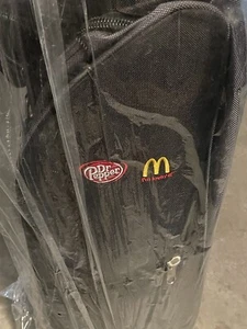 NEW Caddy Daddy Golf Dr.Pepper McDonalds RARE Travel Bag Co-Pilot Premier XL - Picture 1 of 4