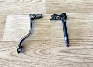 01-13 Kawasaki KX85 Kick Start Starter Shaft & Pedal Lever Crank 99-11 KX100 - Picture 1 of 5