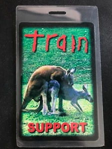 TRAIN Backstage Pass Laminate SUPPORT - Picture 1 of 2