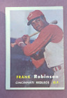 Frank Robinson Rookie Card 1957 Topps #35 Cincinnati Redlegs Reds Crease Free