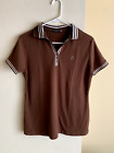 Burberry Womens Brown Short Sleeve Polo M (US 9 / UK 11)