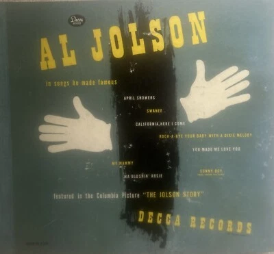 AL JOLSON-In Songs He Made Famous 4 LP Set 78 RPM - Image 1 of 4