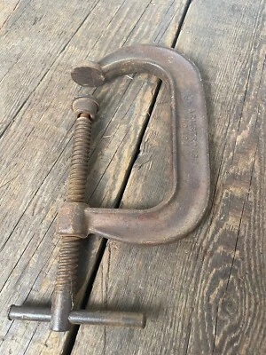 Abrazadera C Vintage Armstrong Logo 4.5" Nº 404 Foto 1 de 2