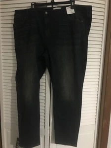 Sonoma Wmn's Sz24W Dark Blue Wash"Skinny" Mid Rise Jeans NWT - Picture 1 of 3