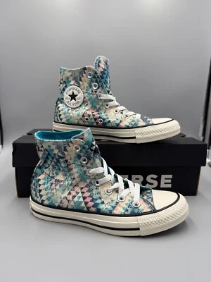 匡威 Converse Chuck Taylor All Star High ' Geometric' 563816F 女式 5 / Eur 35 全新 — 第 1/4 张图片