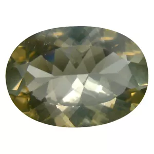 4,79 quilates piedra preciosa amarilla andinesina ovalada muy buena (14 x 10 mm) sin calefacción del Congo - Imagen 1 de 1