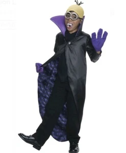 New Minion Dracula Child Halloween Costume Size Medium 8-10 5 Piece Outfit - Picture 1 of 4