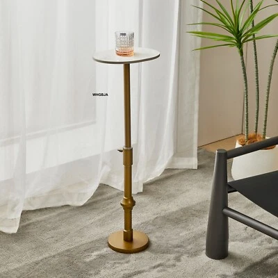 Adjustable Height Tea Table Oval Tea Table Mini Vintage Style Ambience Tea Table - Image 1 of 4