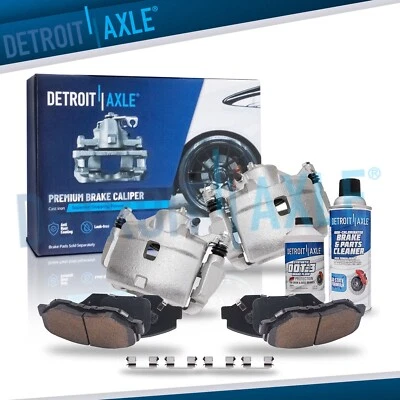 Pinzas de freno de disco delanteras con soporte y pastillas de freno de cerámica para Honda Element CR-V Foto 1 de 4