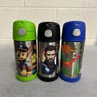 Thermos 12 Oz Funtainers Spider-Man Paw Patrol Dinosaurs (3 Pack)