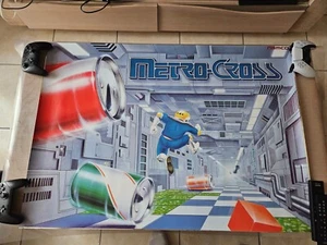 >> METROCROSS METRO CROSS NAMCO ACTION ARCADE B1 SIZE OFFICIAL POSTER! << - Bild 1 von 1