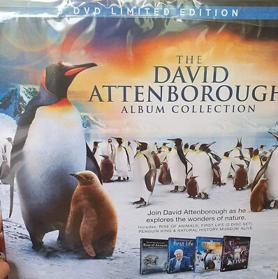 The David Attenborough Album Collection [DVD] - GIFT IDEA SET - 4 SHOWS IN FULL - Image 1 of 2