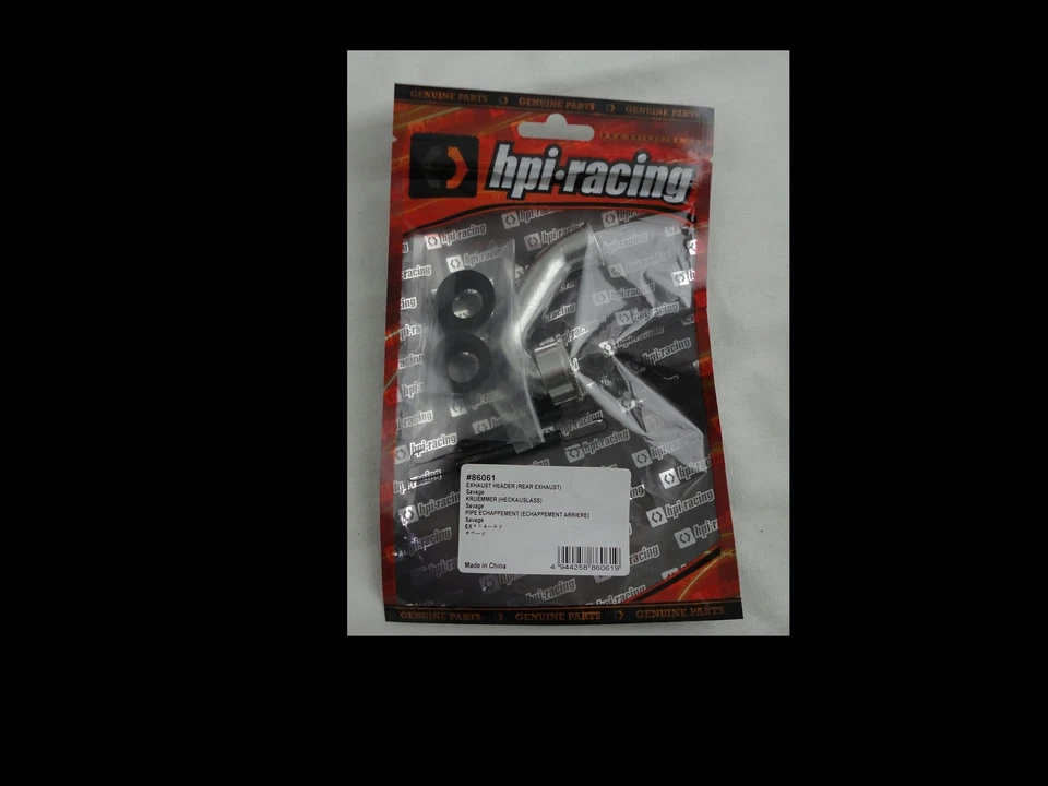 HPI Savage Rear Exhaust Header/Seals/Springs  HPI86061 - Image 1 of 1