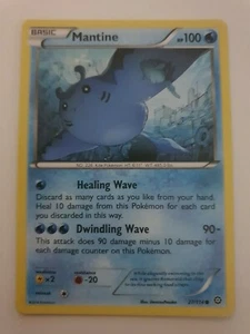 Mantine 27/114 Common Steam Siege Pokemon Card Near Mint - Picture 1 of 2