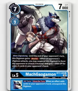 Digimon MachGaogamon fase dimensionale non comune - Foto 1 di 1