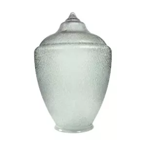 KastLite Polycarbonate Clear Acorn with Fitter Neck | 23" Height x 8" OD Neck - Picture 1 of 3