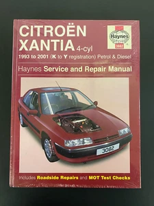 CITROEN XANTIA 1993-01 HAYNES SERVICE AND REPAIR MANUAL 3082 NEW FREE P&P - Picture 1 of 1