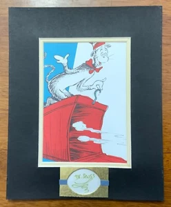 Dr. Seuss Autor & Cartoonist mattiert signierte Autogrammkarte - Bild 1 von 4