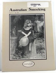 Australian Smocking Issue no 3 Dec 1987 magazine Country Bumpkin paperback - Picture 1 of 8