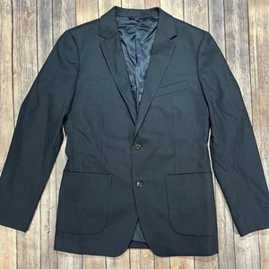 Bonobos Wool Slim Fit Sport Coat Blazer 40R Mens Blue Suit Jacket Formal - Picture 1 of 10