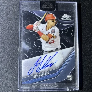2023 Topps Chrome Black - Autographs Joey Meneses #CBA-JME  - Bild 1 von 2