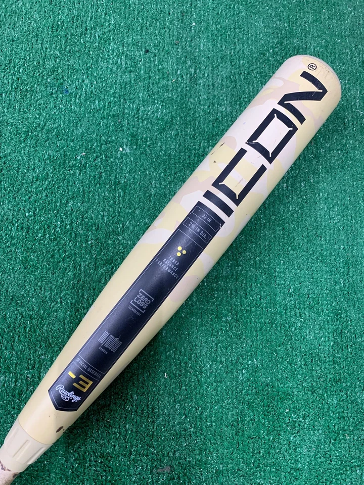 Taco BBCOR Rawlings Icon Composite (2 5/8") 2025 (-3) - Imagem 1 de 4