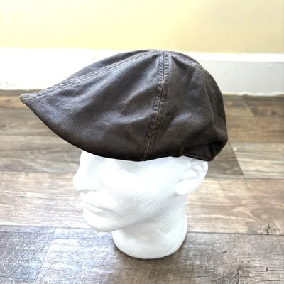 Gorra Stetson All American English Flat Ivy Hombres L/XL Marrón Ligera Cabbie Foto 1 de 4