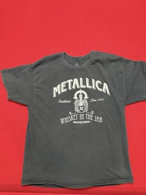 Vtg 2005 METALLICA, Whiskey in the Jar Black Band Tour, Concert T Shirt, XL - Image 1 of 4