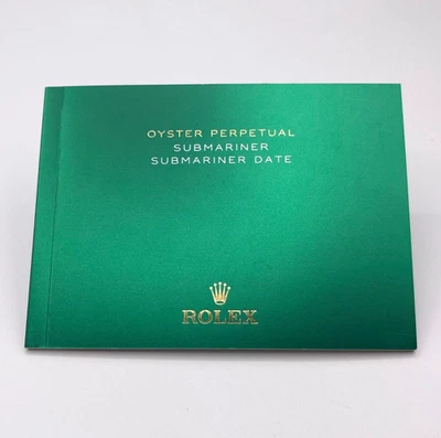 Rolex Submariner Date libretto corredo orologio watch booklet 2017 giapponese - Immagine 1 di 4