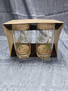 Vintage Culver Ltd. Glaswaren, Season Greetings Jc Penny. Originalverpackt - Bild 1 von 6