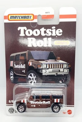 Matchbox 2025 Candy Series Tootsie Roll Hummer H2 SUV Concept Chocolate Toy - Image 1 of 4