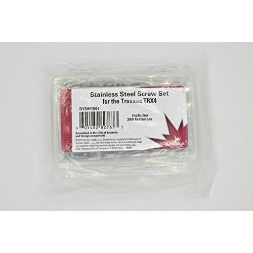 Dynamite H1004 Stainless Steel Screw Kit: Traxxas TRX4 - Image 1 of 1