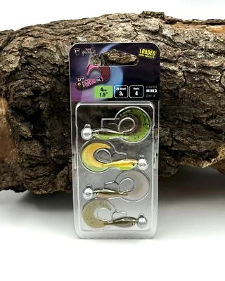 Fox Rage Ultra UV Micro Grub Tail Loaded Lure Pack 4cm 3g Köderset Gummiköder DA - Bild 1 von 4