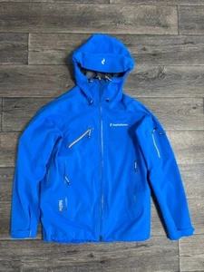 peak performance gore-tex recco ski jacket men gorpcore small blue - Picture 1 of 15