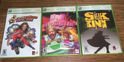 Xbox 360 lot 3 Burger King games Big Bumpin Pocketbike Sneak King NEW fast ship - Image 1 of 4