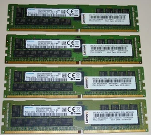 Samsung ECC Server Speicher 128GB (4 x 32GB) PC4-2666V DDR4 RDIMM - Bild 1 von 2