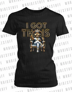 Women's Bella Canvas T I Got This Boss Street Wear Hip Hop Sassy Tee Shirt - Picture 1 of 5