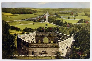 Postcard - VIEW FROM THE CHURCH TOWER, WEST WYCOMBE, BUCKINGHAMSHIRE (BUCK1-19) - Picture 1 of 2
