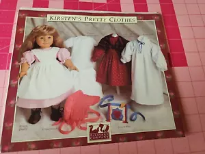 The American Girls Doll Dress Patterns for "Kirstens Pretty Clothes" Retired FF - Picture 1 of 14