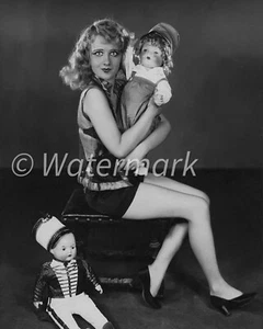 Anita Page - Vintage anni '20 - attrice cinematografica americana - flapper girl stampa 8х10 - Foto 1 di 1