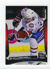 2010-11 Hamilton Bulldogs (AHL) Ben Maxwell (SCL Tigers)