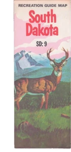South Dakota SD:9 Freizeitführer Karte Johnny Horizon Stanley Hughes Sully Stadt - Bild 1 von 2