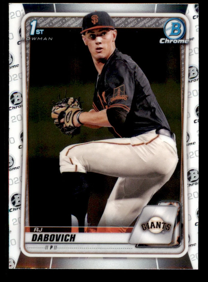 2020 Bowman Chrome Draft #BD148 RJ Dabovich - Image 1 of 2