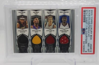 2005-06 Topps Luxury Box Stat Sheet 7 Relics #ssr12 KOBE BRYANT /25 - Image 1 of 2