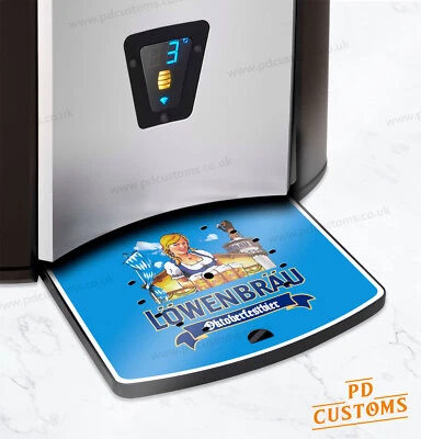 PEABODY STUDIO Bandeja de goteo Lowenbrau Oktoberfest Perfect Draft PRO imán de piel-piel y medallón